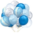thumbnail image 2 of Fijaron de Látex Yuyangstore conjuntos de globos de ágata confeti 20pcs, 2 of 7