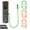 GreenOrange, variant on Perfect Curve Remote Pigtail 4-Pack for TV, Cable, Space Heaters, Ceiling Fans, Humidifiers (2 Blue & 2 Red)