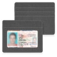 thumbnail image 1 of Tarjetero Fintie Slim, minimalista, de piel con bloqueo RFID, 1 of 7