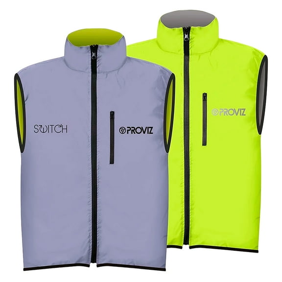 Proviz Switch Gilet Vest Yellow/Reflective Grey XXL Men`s
