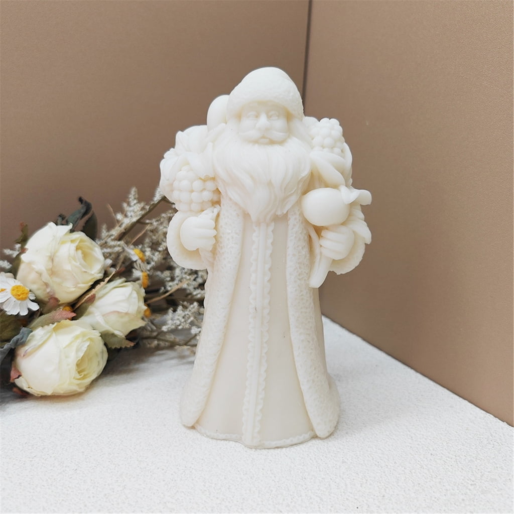 Sturdy Epoxy Resin Mold for Candle Creation Portable Silicone Soap Mould Accessory for Festival Crafting and Gifts