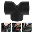 thumbnail image 1 of TEHAUX Conector De Tubo Para Calefactor De Auto Resistente A Altas Temperaturas Color Negro, 1 of 6