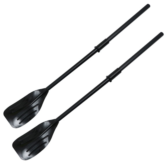ITSELFER 2pcs/set Useful Afloat Float Boat Oar Detachable Kayak Paddle PVC Plastic Oar