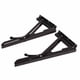 thumbnail image 1 of 2 soportes de estante plegables de metal para montaje en pared, soporte triangular plegable para mesa de trabajo, 1 of 12