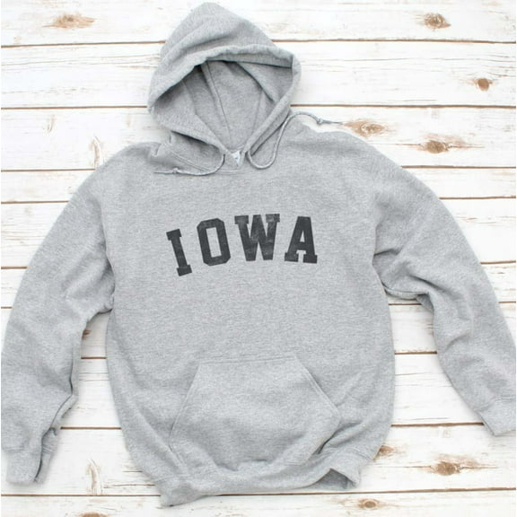IOWA Graphic Unisex Sponge Fleece Hoodie