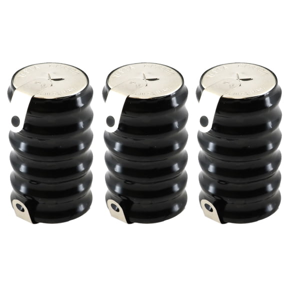 3x 6/CP300H-TABS 7.2V 300mAh NiMH Battery w/TABS for MBU, GPS, Metering, Servers