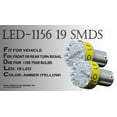 thumbnail image 2 of ICBEAMER 2 pcs Super Amber 19 Led Bulbs For Turn Signal Light 1156 7506 Fast Shipping, 2 of 7