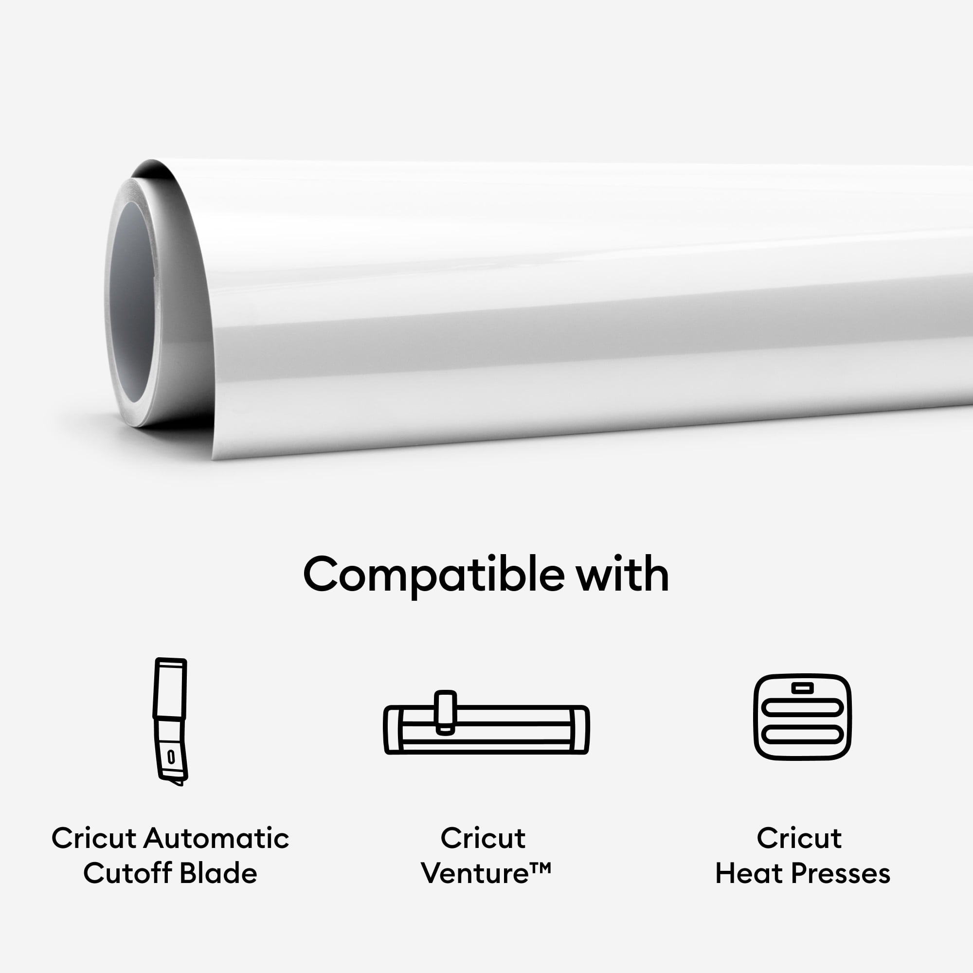 Cricut Venture Smart Iron-On Vinyl (25 in x 5 ft), 25" x 60"