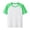 B-Green, variant on LIIPEE Girls T Shirts Casual Summer Color Block Raglan Sleeve Short Sleeve Crew Neck Tshirts Kids Comfortable Breathable Soft Daily Tees Tops,1-2 Years