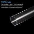 thumbnail image 4 of Acrylic Pipe Clear Rigid Round Tube 47mm ID 50mm OD 14" for Lamps and Lanterns, Water Cooling System, 4 of 6