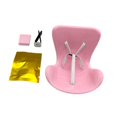 thumbnail image 4 of Clips de ventilación para coche, clips de ventilación para difusor de coche para muñecas de 12/8/6 puntas, accesorios universales de decoración interior de coche, asiento para muñecas rosa, 4 of 9
