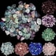 thumbnail image 2 of Piedras de grava naturales irregulares, fluorita verde, amatistas, cuentas de granate para hacer joyas, pulseras, collares y accesorios, 2 of 5