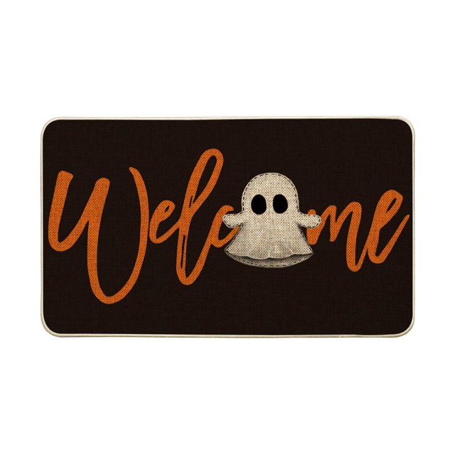 Alfombra Doormat Artoid Mode Boo para Halloween, 43 x 74 cm