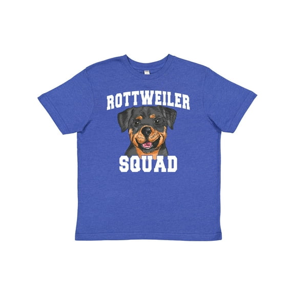 Inktastic Dog Rottweiler Squad Youth T-Shirt