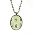 thumbnail image 1 of Suculentas cactus planta potted ilustración patron Collar Colgante de cadena vintage Colección de joyas colgantes Unbranded M, 1 of 3
