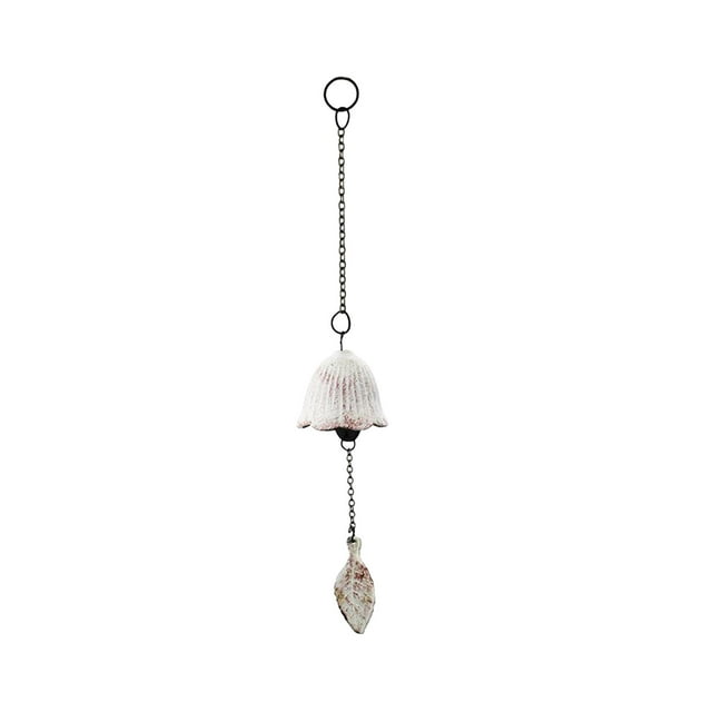 Carillón de viento japonés, campana de viento, adorno colgante de campana de viento de metal vintage tradicional decorativo para puerta, habitación, patio, balcón,