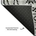 thumbnail image 5 of Addison Rugs Mayfield Premium Machine Washable Transitional Holiday Silver Rectangle Rug, 10' x 14', 5 of 7