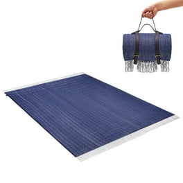 Lightspeed Outdoors Outdoor Blanket with Shoulder Strap Sand Stripe Walmart