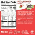 thumbnail image 5 of Lenny & Larry's Fitzels Protein Pretzels Snack, Pizza Palooza, 20g of Protein, 8 Pack, 5 of 6