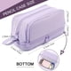 thumbnail image 5 of pstuiky Estuche de cuatro ventanas, color liso, gran capacidad, multifuncional, ideal para guardar material escolar., 5 of 6