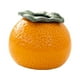 thumbnail image 2 of Contenedor de maceta, decoración del hogar con forma de naranja de cerámica, macetero naranja, maceta de interior para estante, decoración interior, Medio, 2 of 8