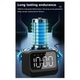 thumbnail image 1 of Mini Reloj Altavoz Bluetooth Reloj Despertador Dual Portátil Barra de Sonido Pantalla Inalámbrica Reproductor de Música Compatible con Reproducción de Tarjeta TF, 1 of 5
