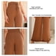 thumbnail image 1 of Women Flared Trousers, Loose Women High Waist Slim Flared Pants Invisible Zipper Slim Fit For Work For Holiday, 1 of 6