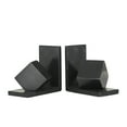 thumbnail image 5 of CosmoLiving by Cosmopolitan 6" Orb 10 lbs Black Marble Bookends (Set of 2), 5 of 7