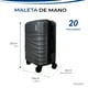 thumbnail image 3 of MALETA DE MANO RIGIDA 20 PULGADAS CON RUEDAS 360 Y CANDADO TSA MARCA GRAVITA, 3 of 6