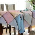 thumbnail image 5 of Yayeee Tablecloths 60" x 120" Rectangle Wrinkle Resistant Party Table Cover, Orange Art Pattern, 5 of 8