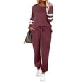 thumbnail image 3 of Ekouaer Sweatsuits Womens Loungewear Set Tracksuit Long Sleeve Pajamas Set with Pockets 2 Piece Outfits Lounge Sets, 3 of 6
