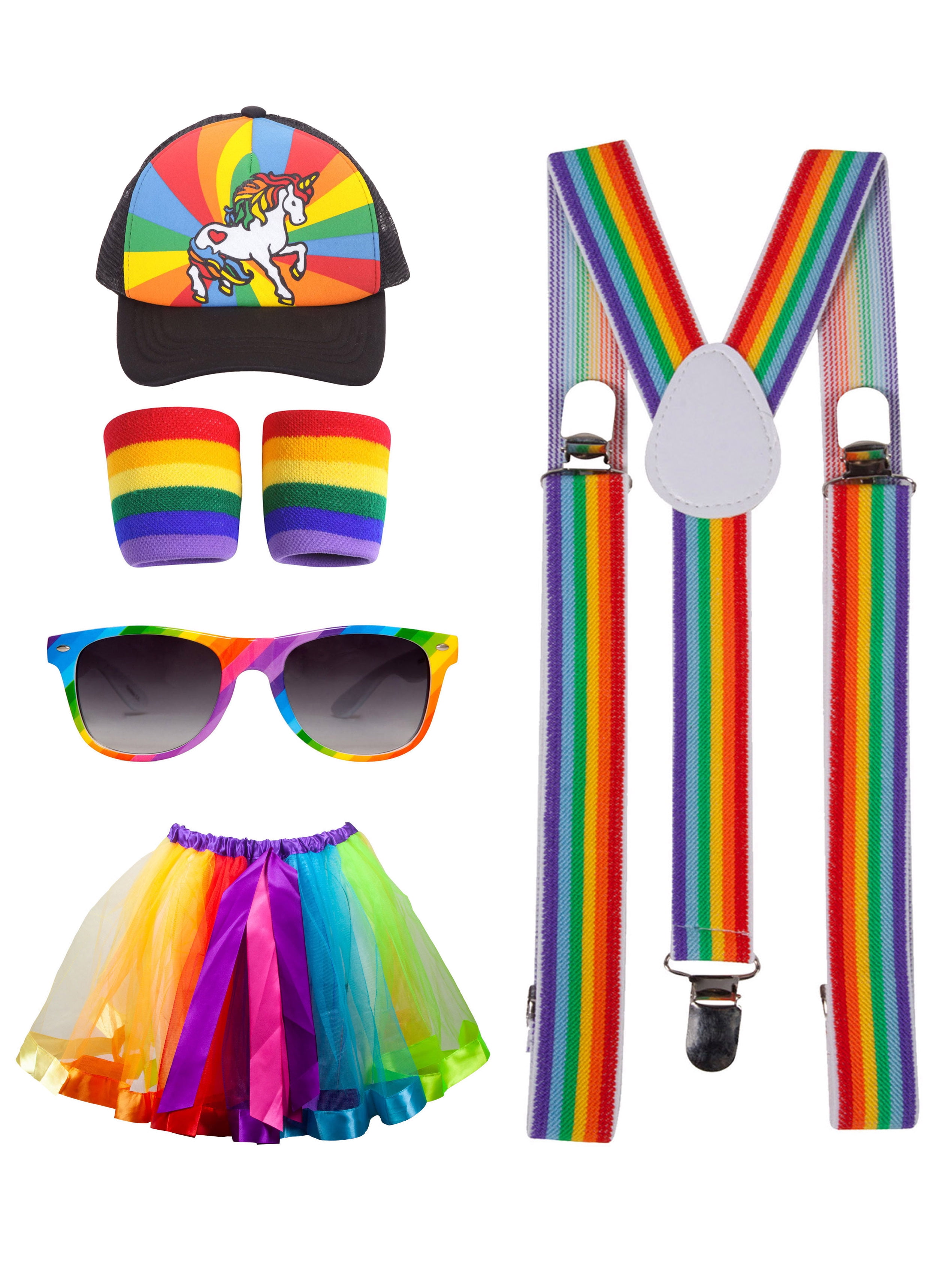 Gravity Threads Lgbtq Pride Rainbow Sunglasses Tutu Pride Kits Fc 5 Piece Set Walmart Com Gravity Threads Lgbtq Pride Rainbow Sunglasses Tutu Pride Kits Fc 5 Piece Set Walmart Com