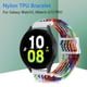 thumbnail image 2 of Correa de muñeca de nylon Correa de reloj inteligente ajustable de 20 mm para Huawei Watch GT3 PRO / GT2 FLhrweasw  Nuevo, 2 of 9