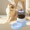 thumbnail image 6 of oshhni Automatic Pet Feeder 2L Dispenser Cat Food Water Dispenser for Dog Puppy Cat blue, 6 of 9