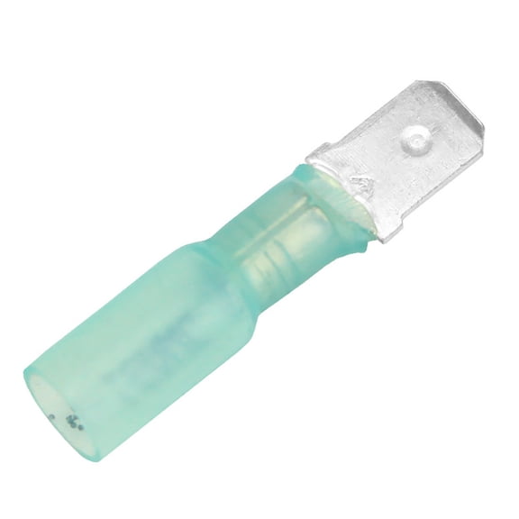 Pacer 16-14 AWG Heat Shrink Male Disconnect - 3 Pack | Bundle of 5