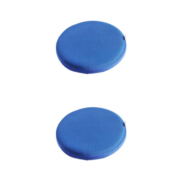 Naiovety Bar Stool Covers Round Chair Seat Cover Protector Sleeve Azul real 35 cm 2Conjunto