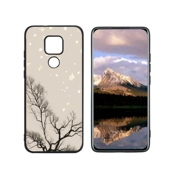 Stars-304 Phone Case, Degined for Moto G Play 2021 Case Men Women, Flexible Silicone Shockproof Case for Moto G Play 2021