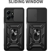 Case for Xiaomi Redmi Note 12 Pro 5G (Not 4G) with Camera Cover