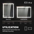 thumbnail image 6 of Eviva LED Bathroom Mirror with Lights and Anti Fog for Shower, 6 of 7