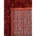 thumbnail image 6 of Contemporary Augustus Collection Area Rug in Rust Red Color and Rectangle, Runner Shape, 6 of 8