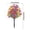 #1642-Purple, variant on Cheapark Violet Floral Pick Faux Greenery With Stake Weather Resistant Design for Yard Garden Outdoor Spring Summer Holiday Landscape Decoration