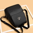 thumbnail image 5 of Mochila de cuero suave para mujer, mochila de moda, bolso de viaje para madres de mediana edad, de cuero suave, de gran capacidad, 5 of 5