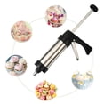 thumbnail image 4 of Amdohai Stainless Steel Cookies Press Kit Included 7 Nozzle And, 4 of 6