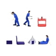 thumbnail image 2 of Esquirla 1:64 Miniature Model Tiny Figures Gas Station Figurine Scenery Accessory F F, 2 of 8