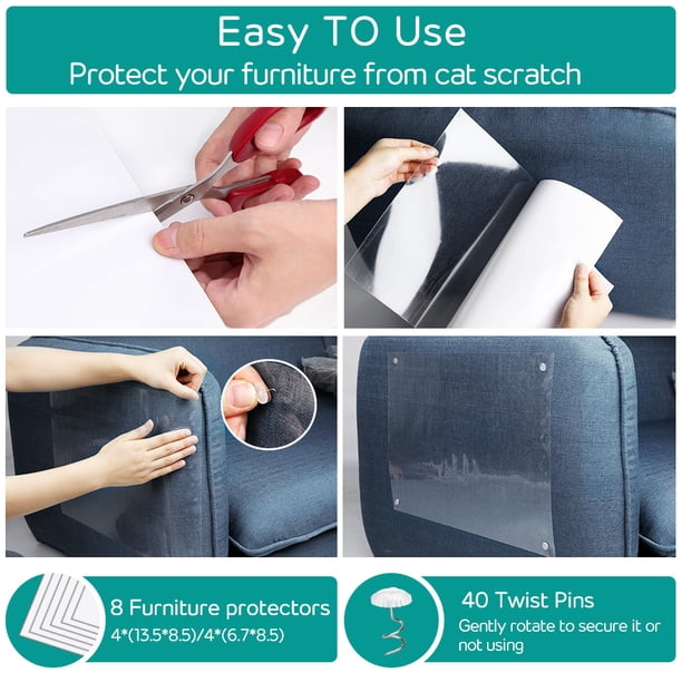 Adhesivo antiarañazos para gatos Bling Bling Protector de muebles para gatos