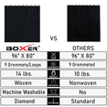 thumbnail image 5 of Boxer Tools XL Studio Grommeted Sound Dampening Blanket 80 in. x 96 in. Light Blocker, Moving Blanket, General Indoor/Outdoor Use, 5 of 7