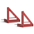 thumbnail image 2 of Aluminum Alloy Triangular Ruler Layout Tool with Clear Scale Easy To Read for DIYer Enthusiasts Professional Woodworkers, 2 of 9