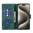 thumbnail image 5 of For Samsung Galaxy A52 5G / A52s 5G 6.5" Cat Patterned Embossed Strong Magnetic Attachment/Closure, Card Slots/Pocket, PU Leather Flip Wallet Case ﻿,Green, 5 of 8