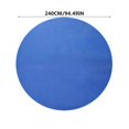 thumbnail image 2 of 8ft Solar Covers for Intex Inflatable Pools   8 ft  Solar Pool Cover Dust Swimming Pool Cover Protector for Above Ground Pool and Frame Pool, 2 of 7