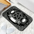 thumbnail image 6 of 1pc Pentagram Absorbent Non-Slip Bathroom Thickened Flannel Rug Decor,Soft,Quick Drying,Suitable For Indoor/outdoor Use,Bathrooms,Bedrooms,Kitchens,Terrace,Laundry Rooms,16"x24", 6 of 9